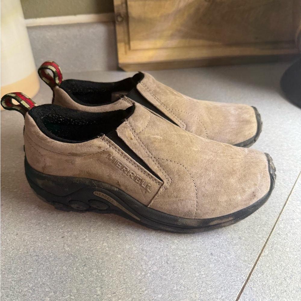 Merrell women’s Tan Slip-On Shoes